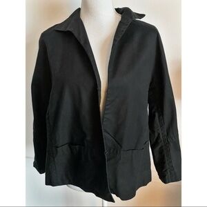 Lafayette 148 • Solid Black Lightweight Jacket